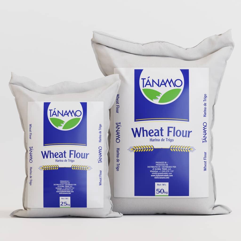 Tánamo Wheat Flour 25kg and 50kg